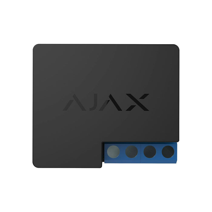 AJAX Relay (8EU) ASP | Dry contact relay to control 12-24 V⎓ power supply remotely | Svart