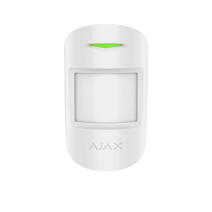 AJAX CombiProtect (8EU) ASP white | Combined IR motion detector and glass break detector with microphone | Vit