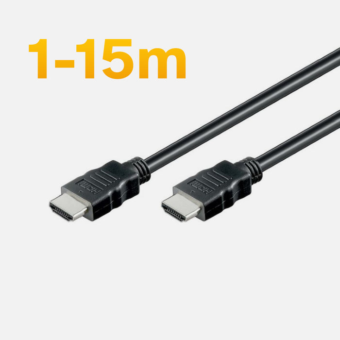 HDMI 1 till 15 meter Kabel